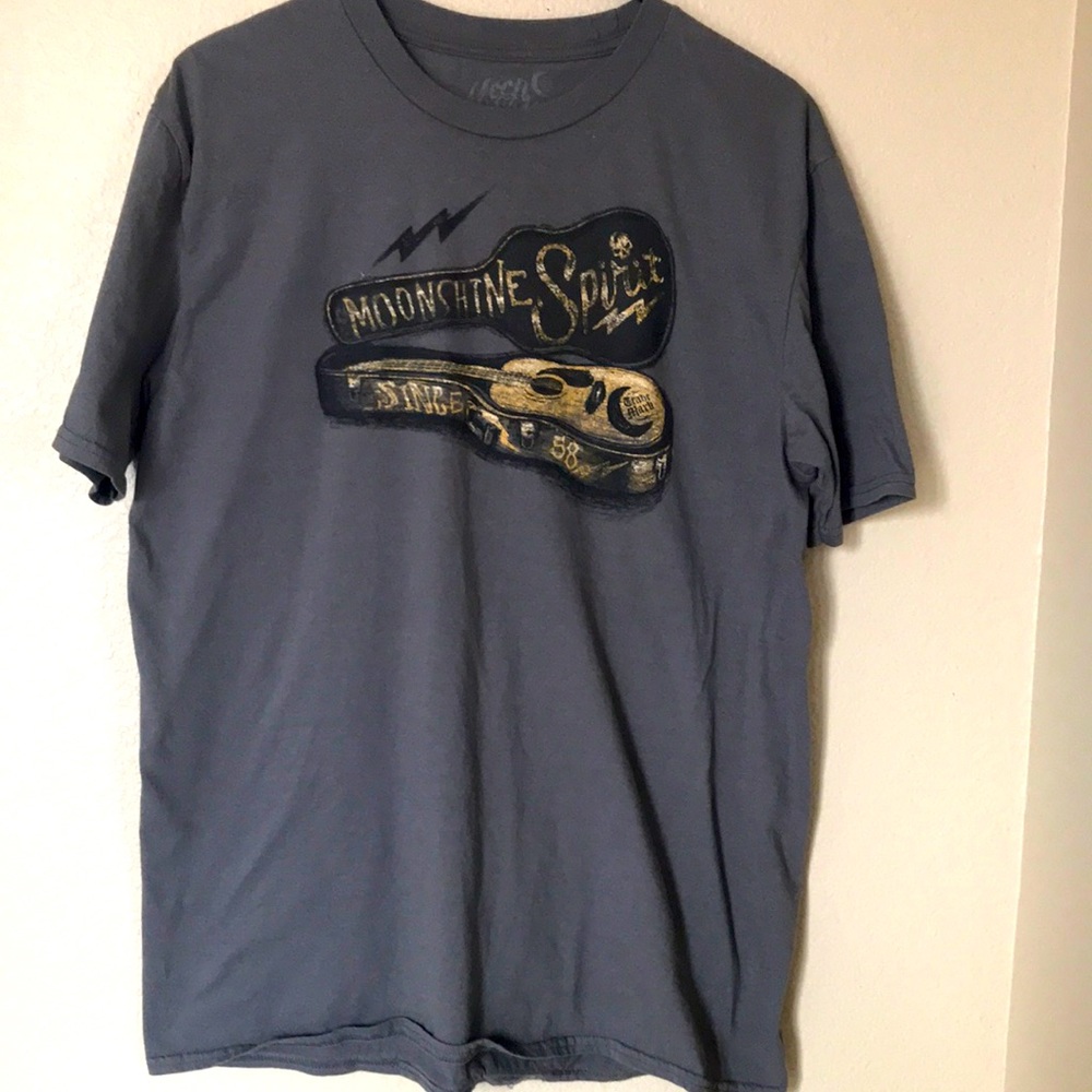 Vintage Moon Shine Spirit T- Shirt S: L